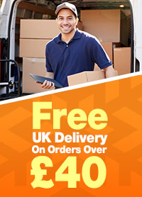 Free UK Delivery on all orders over 40!