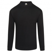 Orn Clothing 1250 Kite Black Brushed Sweatshirt