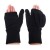 Heat Holders Ladies Navy Cable Knit Ash Converter Mittens (Pack of Three Pairs)