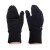 Heat Holders Ladies Navy Cable Knit Ash Converter Mittens (Pack of Three Pairs)