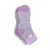 Heat Holders Home Women's Thermal Fluffy Ankle Socks (Purple)