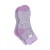 Heat Holders Purple Women's Thermal Fluffy Ankle Socks (Pack of Three Pairs)