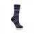 Heat Holders Ultra Lite Women's Thin Thermal Striped Socks (Pack of Three Pairs)