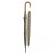 Ladies' Check Umbrella with Crook Handle