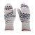 Heat Holders Ladies' Light Grey Jacquard Heather Converter Mittens (Pack of Three Pairs)