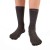 TOETOE Warming Raynaud's Silver Toe Socks (Black)