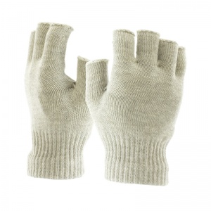 Raynaud's Disease Fingerless Silver Gloves