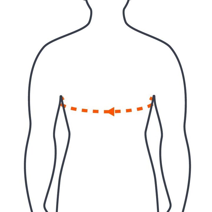 Chest Measurement Diagram