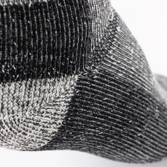 Detail of the Ice Diamond Knitted Socks