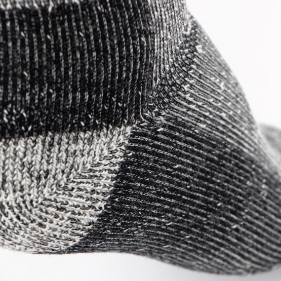 The Flexitog Ice Diamond Socks feature a luxurious and warm terry knit Detail of the Ice Diamond Knitted Socks