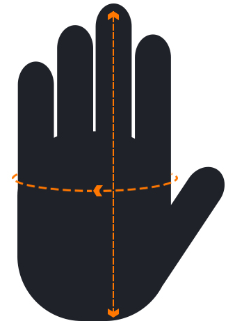 How to measure your hand to guarantee a perfect fitting glove How to measure your hand