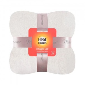 Heat Holders Luxury Fleece Thermal Blanket (White Sand)