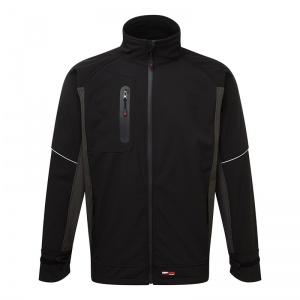 TuffStuff 252 Stanton Waterproof Black Softshell Work Jacket