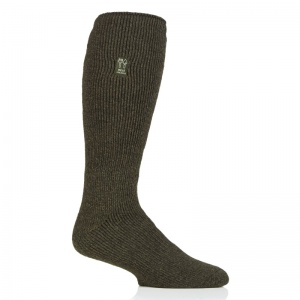 Heat Holders Men's Green Outdoor Socks