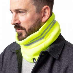 Heat Holders Workforce Men's Thermal Hi-Vis Neck Warmer (Yellow)