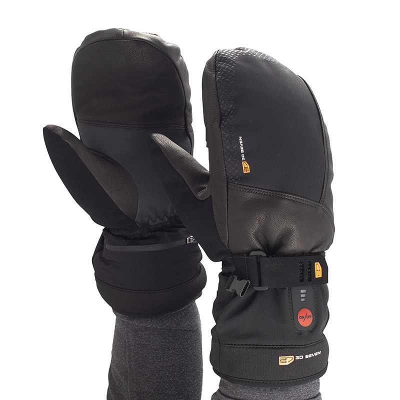 heated ski mittens