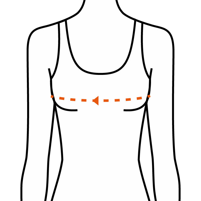 Bust Measurement Diagram