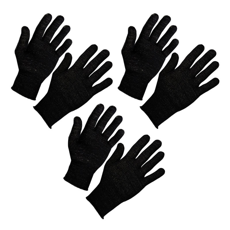 Raynaud s Disease Deluxe Silver Gloves Pack of 3 Pairs
