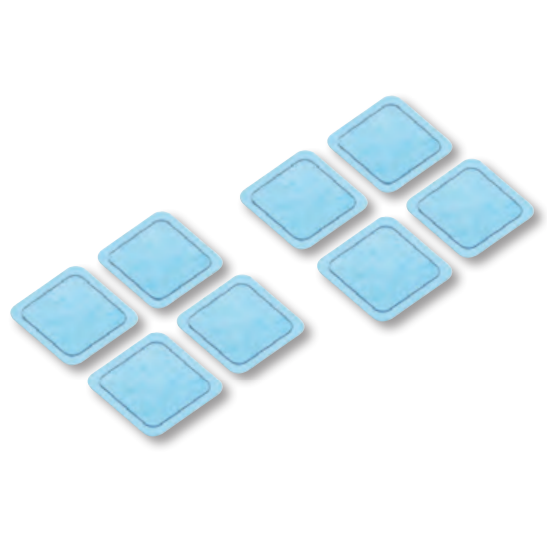 Beurer EM 59 Digital TENS / EMS Gel Pad Replacement Set: 8 Pieces 45x45mm, Shop Today. Get it Tomorrow!