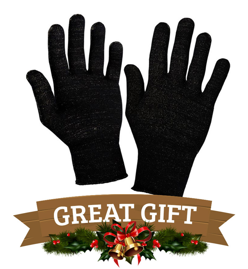 Raynaud's Disease Deluxe Silver Gloves