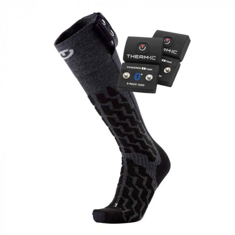 Therm-IC Powersock Uni Heat Heated Sock Set with S-Pack 1400