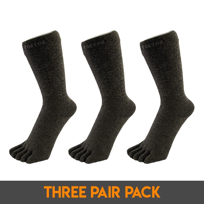 TOETOE Warming Raynaud's Silver Toe Socks (Pack of Three Pairs) 