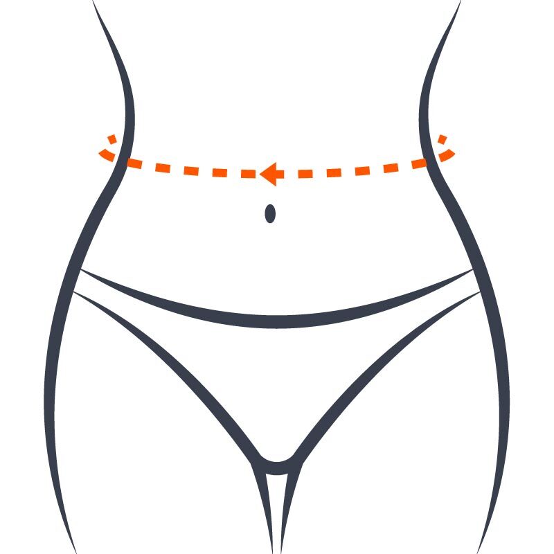 Waist Measurement Diagram