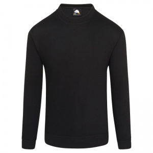 Orn Clothing 1250 Kite Black Brushed Sweatshirt