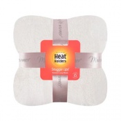 Heat Holders Luxury Fleece Thermal Blanket (White Sand)