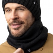 Heat Holders Men's Thermal Neck Warmer (Black)