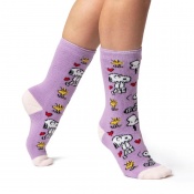Heat Holders Lite Women's Thermal Snoopy Socks