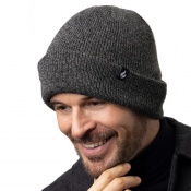 Heat Holders Men's Thermal Beanie Hat (Charcoal)