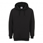 Portwest B302 Roma Black Brushed Hoodie