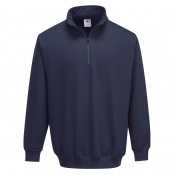 Portwest B309 Sorrento Navy Quarter-Zip Jumper