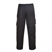 Portwest TX16 Texo Black Contrast-Lined Winter Trousers
