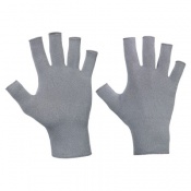 Raynaud's Disease Deluxe Fingerless Silver Gloves