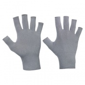 Raynaud's Disease Deluxe Silver Fingerless Gloves (Pack of 2 Pairs)