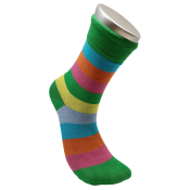 Raynaud's Disease Kids' Striped Socks (2 Pairs)