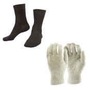 Raynaud's Disease Silver Gloves & Silver Socks Bundle