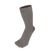 TOETOE Warming Raynaud's Silver Toe Socks (Dark Grey)