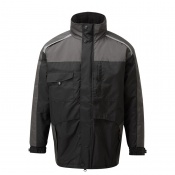 TuffStuff 299 Black Cleveland Water-Resistant Fleece-Lined Winter Jacket